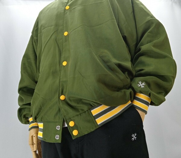 BLUCO WORK GARMENT/ブルコ 1353-3A03 STADIUM JACKET/カラー(OLV)サイズL.新品.税込価格.送料無料.