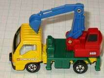 トミカ トミカショップ TOMICA SHOP ★いすゞ エルフ FF マイバックホー トラック ISUZU ELF FF MYPACK BACKHOE TRUCK ベトナム製_画像5