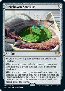 ストリクスヘイヴンの競技場/Strixhaven Stadium [STX] ストリクスヘイヴン：魔法学院 MTG 英語 259 Y1