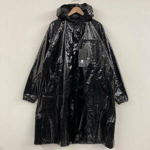 21AW UNDERCOVER ビニール フーデッド コート ブラック 黒 3サイズ アンダーカバー PVC エナメル ジャケット ブルゾン archive 1147
