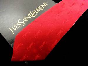 ◆E7356N◆在庫処分SALE◆【YSL】サンローラン【YL総ロゴ】ネクタイ