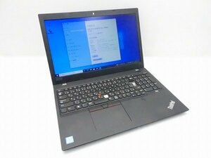 【1円スタート】Lenovo ThinkPad L580 20LW0017JP Core i5 8350U 1.7Ghz 8GB 500GB(HDD) 15.6インチ HD 1366×768 Windows10 Pro 64bit