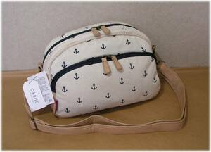  new goods limitation see cut shoulder bag anchor pattern marine pattern raw . color 