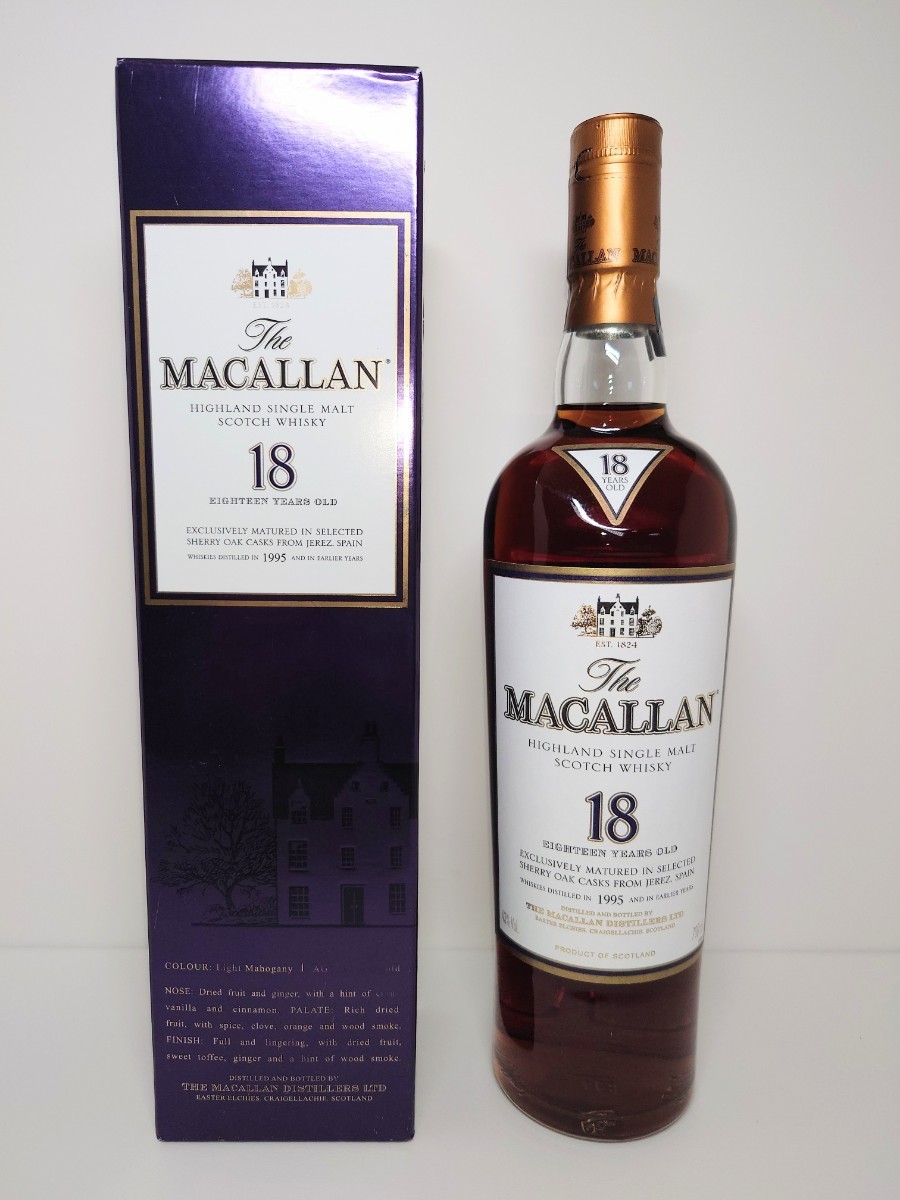 ヤフオク! -「マッカラン 18年 シェリー」の落札相場・落札価格