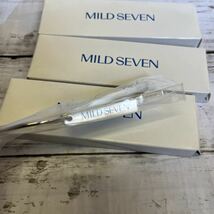 k223 MILD SEVEN マイルドセブン　エチケットセット　爪切り　爪とぎ　耳かき　毛抜き　ノベルティ タバコ　煙草　3個セット　_画像2