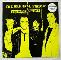■1990年 UK盤 Sex Pistols - The Original Pistols : The Early Years Live 12”EP 限定 Blue Vinyl REPLAY 3012 Receiver Records_画像1