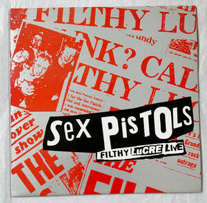 #1996 year original UK record Sex Pistols - Filthy Lucre Live 12~LP 7 24384 19261 7 Virgin Fujiwara hirosiFRAGMENT