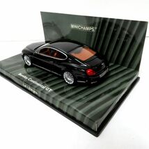 MINICHAMPS/ミニチャンプス Bentley Continental GT 2008 1/43 ベントレー コンチネンタル ブラック_画像4