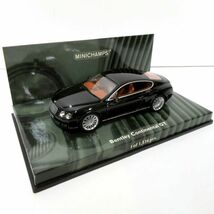 MINICHAMPS/ミニチャンプス Bentley Continental GT 2008 1/43 ベントレー コンチネンタル ブラック_画像3