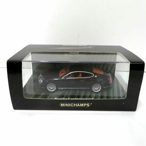 MINICHAMPS/ミニチャンプス Bentley Continental GT 2008 1/43 ベントレー コンチネンタル ブラック