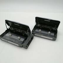 h3835 ステレオカセットプレーヤー Panasonic パナソニック RQ-SX55 中古品 ジャンク品 2個セット 現状品 小型 軽量 家電 オーディオ機器_画像5
