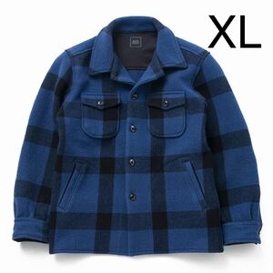 即決 XLサイズ rats buffalo check シャツ ジャケット ラッツ