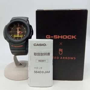 CASIO カシオ G-SHOCK ジーショック AWG-M520UA ユナイテッドアローズ コラボ ラバーバンド 電波ソーラー デジアナ 腕時計の画像7