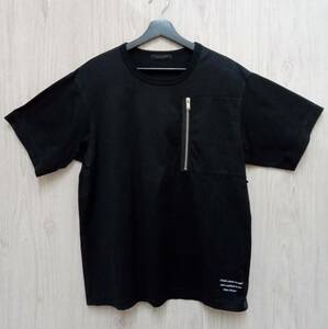 UNDERCOVER/アンダーカバー/半袖Tシャツ/20SS zip pocket T-shirt/UCY4804/ブラック/サイズ2