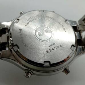 SEIKO セイコー H021-8050 メタルバンド シルバー デジアナ ストップウォッチ アラーム 腕時計の画像5