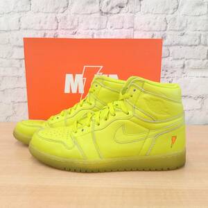 【箱付き】NIKE AIR JORDAN 1 RETRO HIGH GATORADE CYBER ナイキ エアジョーダン 1 レトロ ハイ ゲータレード サイバー AJ5997-345 28.5cm