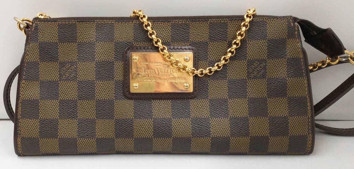 ルイヴィトン ダミエ・エベヌ オカピ GM N61737 LOUIS VUITTON ポーチ ブラウン 【安心保証】 ルイヴィトン ダミエ・エベヌ オカピ GM N61737 LOUIS VUITTON ポーチ ブラウン 【安心保証】 - 12