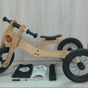TRYBIKE ウッド 4-IN-1 三輪車 乗用玩具 木製 トライバイクの画像1