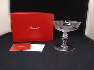 付属品有り Baccarat グラス ゼラニウム コンポート 皿 1客 店舗受取可