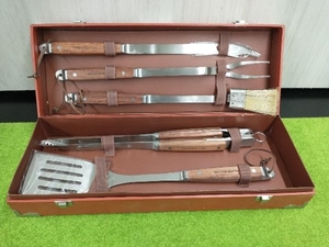 WILLIAMU-SONOMA FIVE-PIECE GRILL TOOL SET ウイリアムズソノマ グリルツールセット 店舗受取可