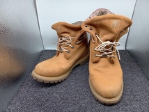 Timberland ティンバーランド ショートブーツ レディースシュー ズ / サイズ 24cm / キャメル_画像1