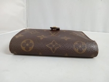 LOUIS VUITTON　ルイ　ヴィトン　モノグラム CA0015　M61663 二つ折りがま口財布　ブラウン　茶色_画像7