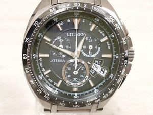 【スーツに決まる！】CITIZEN シチズン／ATTESA アテッサ／H610-T016782／ATD53-308 時計 電波ソーラー