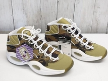 【タグ付き】【美品】Reebok ×mita sneakers×BAPE/スニーカー/QUESTION MID BAPE /リーボック/ミタスニーカーズ/ベイプ/BD4232/27cm_画像7