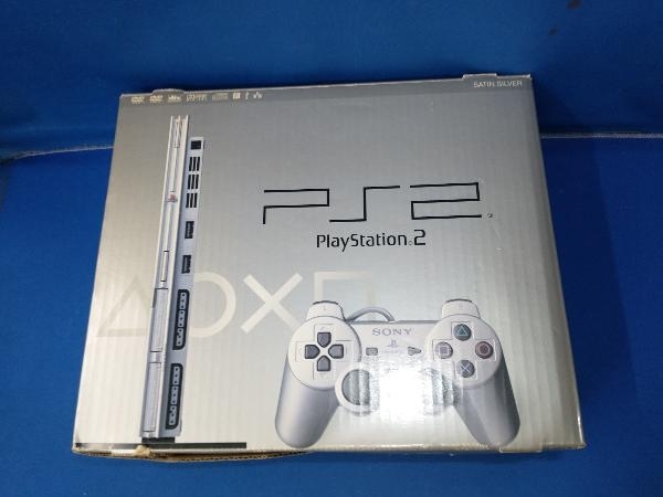 SIE プレイステーション2 サテン・シルバー SCPH-77000 SS