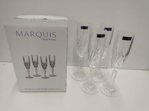 WATERFORD ウォーターフォード MARQUIS マーキス BROOKSIDEchampagneFLUTEブルックサイドシャンパンフルートグラス 付属品は画像の物が全て