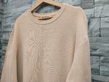 COOTIE PRODUCTIONS/クーティープロダクションズ/Honeycomb Thermal Sweater/ニットプルオーバー/ベージュ/メンズ/Mサイズ_画像2