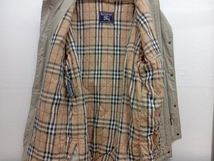 Burberry バーバリー スタンドカラーコート バーバリーチェック ノバチェック MADE IN ENGLAND 英国 イギリス_画像3