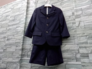 POLO RALPH LAUREN/セットアップ/NVY/110/キッズ/ジュニア/子供服/ポロラルフローレン/ウール/卒服/入学式/2点セット