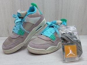 UNION × NIKE AIR JORDAN 4 RETRO SP TAUPE HAZE DJ5718-242 ユニオン × ナイキ エアジョーダン4レトロ　踵内側毛玉あり　踵減りあり