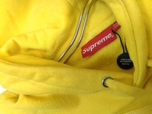 Supreme シュプリーム 20AW Cross Box Logo Hooded Sweatshirt クロスボックスロゴ パーカー イエロー 黄色 サイズS_画像9