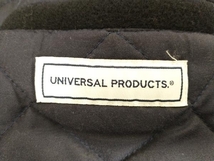 universal products ユニバーサルプロダクツ スタジャン 袖レザー 裏地キルティング 日本製 size:S_画像5