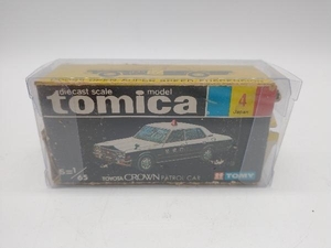 現状品 TOMICA トミカ トヨタクラウン パトロールカー 黒箱