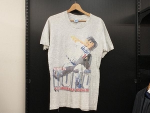 SALEM 1995 HIDEO NOMO 野茂英雄 半袖Tシャツグレー Ｍサイズ 店舗受取可