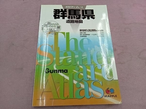  Gunma prefecture road map . writing company 