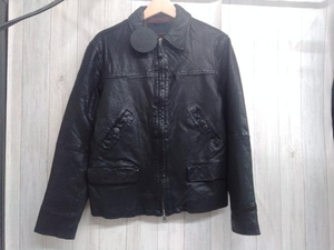 Deus Ex Machina DMF96065 TURNER　 JACKET デウスエクスマキナ　ターナー　ラムレザー　ヤギ革 シングルライダース　ブラック