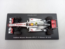 Spark model 1/43 マクラーレン MP4-27 2012 モナコGP #4 L.Hamilton_画像8