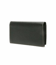 【美品】WHITEHOUSECOX BLACK LEATHER ホワイトハウスコックス 長財布 レザーウォレット ブラック 店舗受取可_画像2