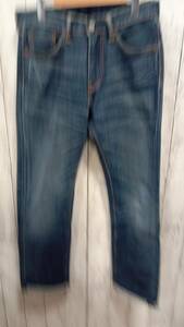 LEVI’S リーバイス ジーンズ PC9-00505-0587505 革パッチ 中国製 MADE INCHINA メンズボトム ブルー コットン w29