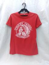 [80s] CRAZY HORSE クレイジーホース 半袖Tシャツ 赤 レッド ヴィンテージ 古着 店舗受取可_画像1