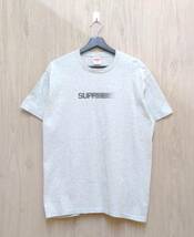 Supreme/シュプリーム/半袖Tシャツ/Motion Logo Tee/16SS/グレー/Mサイズ_画像1