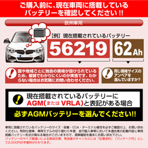 EMF57412 EMPEROR 欧州車用バッテリー Mini ミニ(R61) 2013年3月-2016年9月 送料無料_画像3