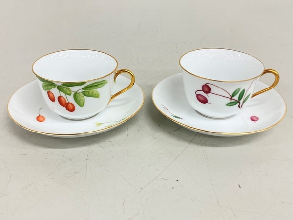 200個限定品 大倉陶園 西離宮の午後 カップ&ソーサー デルフィニア