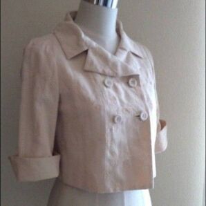 TO BE CHIC コットンシルクジャケット