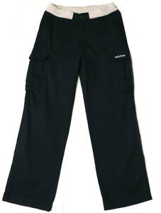 excellent level / comfortable!* Adidas cotton 100 ground cargo type 6 pocket Easy pants *L size ( waist 79-83 centimeter rank )