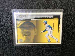 ☆ MRM/Upper Deck Company Профессиональная бейсбольная карта/[H3 Matsui Matsuo/Seibu Lions] 2000 ☆